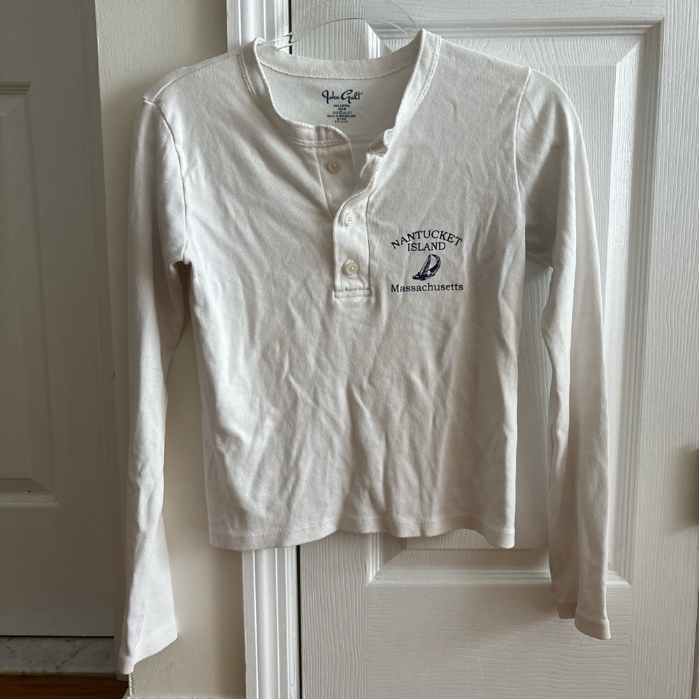 John Galt Nantucket Island long sleeve tee